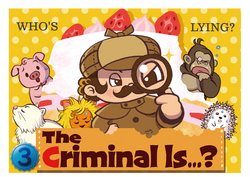 The Criminal Is...?【英検３級】（日本語原題：はんにんは　------たべられたケーキ------）