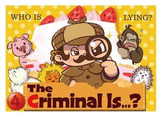The Criminal Is...?【英検４級】（日本語原題：はんにんは　------たべられたケーキ------）